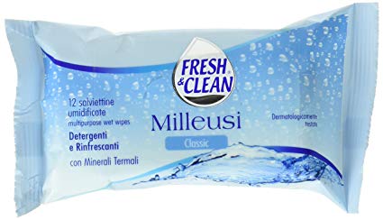 SALVIETTE F&CLEAN POCKET CLASSICX12 